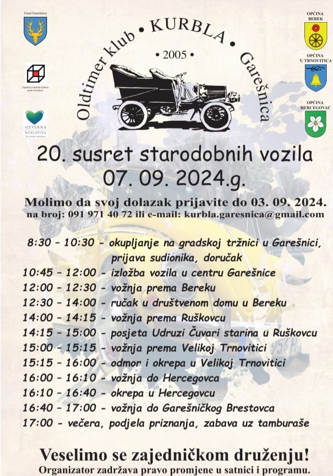 20. susret starodobnih vozila